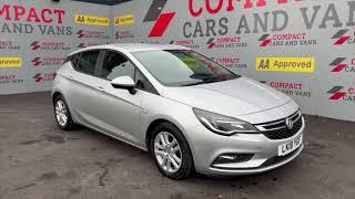 2018 (18) Vauxhall Astra 1.6 CDTi 16V ecoTEC Tech Line Nav 5dr