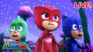  LIVE! PJ Masks Full Episodes  | Owlette in the sky! + More superhero cartoons | #live