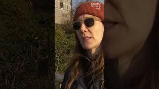 Homeless encampment near Seattle school