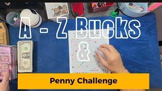 A-z bucks & coin challenge/shoutouts/ dollar & coin savings/ happy mail/ #savingschallenge​⁠​⁠​⁠ ​⁠