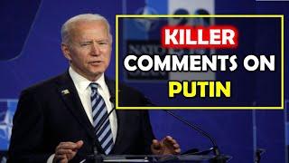 President Joe Biden laughing at Killer remarks on Putin | Viral Video.