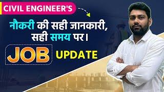 Job For Freshers Civil Engineers | Civil Engineering Jobs | Jobs for Diploma Civil Engineers