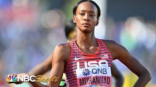 Dalilah Muhammad slays 400m hurdles semifinal, sets up Sydney showdown at Worlds | NBC Sports