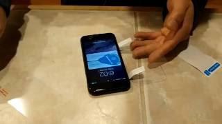 How to install tempered glass screen protector guide stickers iphone