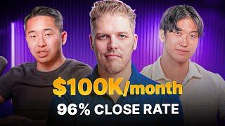 Making $100k/month in commissions & 96% close rate for 3 months straight: What it took | Matt Ryder