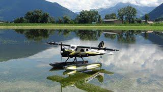 RC Beaver DHC-2  "Flood on the model airfield MG Buttikon"