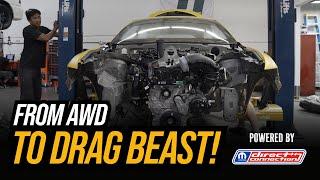 How We Built a 550 HP RWD Drag Car from an AWD Crossover