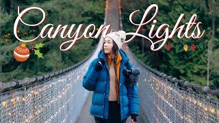 Canyon Lights at Capilano Suspension Bridge | a Vancouver Christmas Must See Experience (full tour)