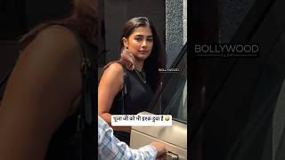 Pooja Hegde bohat dinu baad aaj nazar aayi paps ko | Bollywoodglam