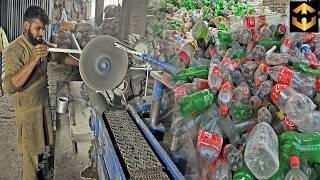 How Recycling Millions Waste Plastic Bottles convert into Pet Pipes in Factory | Mass Production