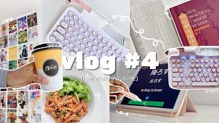 (vlog#4) 15h study routine| should I quit my job and study properly? *I'm sooo tired *| 5am-9pm