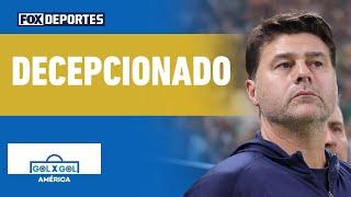  "BASTANTE DECEPCIONANTE" | Pochettino habla tras la derrota ante México | GolXGol