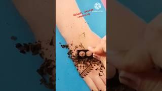 Mehndi design removing ideas  #shorts #trending