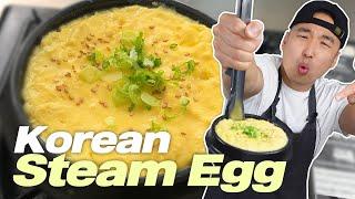 Fluffy Korean Steamed Eggs in Two Ways | Gyeran Jjim