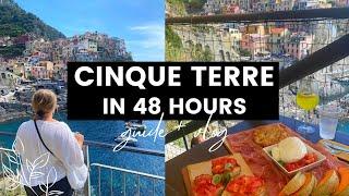 CINQUE TERRE IN 24 HOURS | where to stay, where to eat, how to get around, itinerary