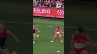 Robbie Fox’s desperate defence saves a Demon goal