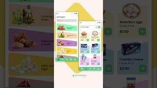 Mobile Food Delivery App Design / UI Daily Challenge  #uiinspiration #design