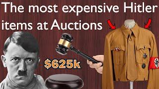 TOP 10 of the most expensive HITLER Items ever offered at Auction