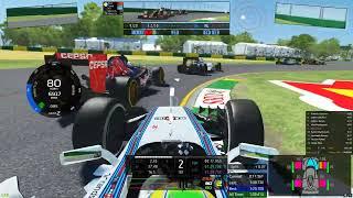 rFactor 2 : F1 2015 . Felipe Massa . Williams Racing . Melbourne Circuit