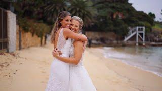 Melissa + Michaela Short Film // Green Point Reserve // Sydney Wedding Videography