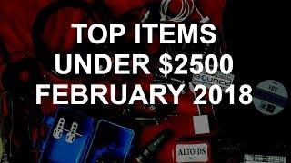 DJ Deals - Top Items Under $2500 February 2018