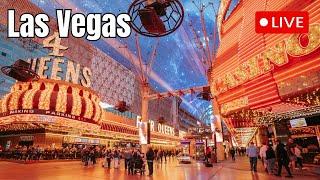  Las Vegas LIVE - IRL Monday Evening on Fremont Street (October 14, 2024)