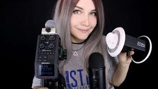 АСМР Триггеры  Zoom 6 vs 3Dio vs Blue Yeti тест микрофонов  ASMR Trigger, Mic Test