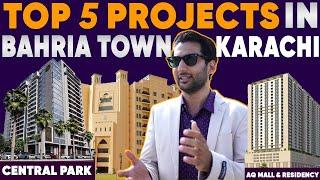 Top 5 Projects in Bahria Town Karachi | Installment Per Le Rahe Hai Ya Ready Chahye? 3rd Is My Fav