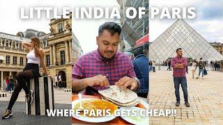 Exploring the Little India of Paris !! | Indian Food| | Louvre Museum | | Royal Castle of Paris |