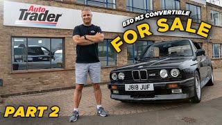 The BMW E30 M3 Convertible 'Barn-find' is officially up for sale | Car Audio & Security