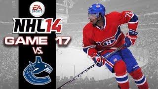 Let's Play NHL 14 - Game 17 vs Vancouver Canucks