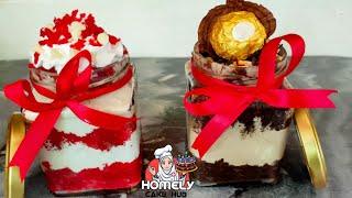 Trendy Jar cake| Eggles Jar cake| by homely delights