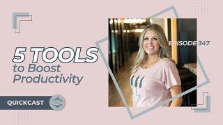 Top 5 Productivity Tools Every Entrepreneur Needs for 2025 with Katie Brinkley