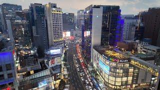 (4K)이비스 앰배서더 서울 명동 호텔, 전망이 멋진 라 따블 레스토랑(Ibis Ambassador Seoul Myeongdong Hotel, La Table Restaurant)