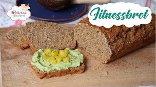 Fitnessbrot - schnelles, gesundes Rezept ohne Hefe. Ideal für Sportler und bei einer Diät.