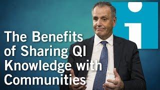 The Benefits of Sharing QI Knowledge with Communities