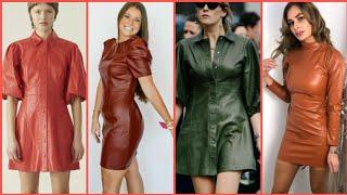 Fashionista favorites, Top picks for leather dresses Every girl needs!