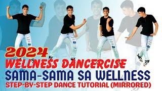 SAMA SAMA SA WELLNESS EASY DANCE TUTORIAL┃STEP-BY-STEP┃MIRRORED