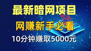 网络赚钱项目|暗网 网赚 灰产项目|赚钱 非常简单，五分钟教你真实 网赚 灰产 跑分 流程（2023最新版暗网 赚钱 网赚 项目）