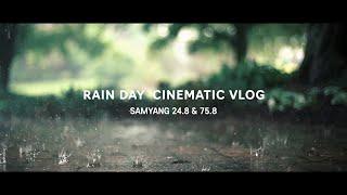 RAIN DAY VLOG |  시네마틱브이로그 | 비오는날 감성영상 | 소니 A7C 4K