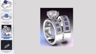 SAPPHIRE DIAMOND ENGAGEMENT RING | Design Thoughts for Amy's Engagement Ring  |  Vanessa Nicole