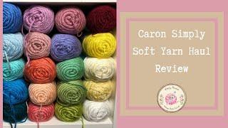 Caron Simply Soft Yarn Product Review by Loopy Mabel Crochet