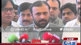 42 Breaking: Deputy Speaker Punjab Assembly Sardar Shair Ali media talk