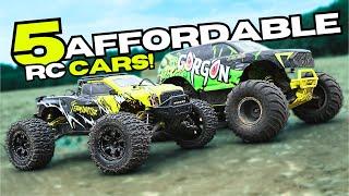 Top 5 AFFORDABLE RC Cars in 2024!