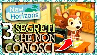 3 SEGRETI CHE ANCORA NON CONOSCI SU ANIMAL CROSSING NEW HORIZONS ITA