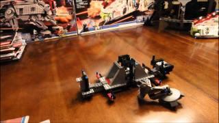 Building LEGO 7675 AT-TE Walker