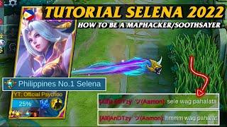 LEARN THESE 2 STEPS TO BECOME A MAPHACKER (EXPLAINED)| SELENA TUTORIAL 2022 | SELENA MAPHACK - MLBB