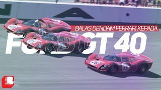 Balas Dendam Ferrari Kepada Ford GT 40 | Apa Yang Terjadi Setelah Ferrari Kalah Di Le Man''s