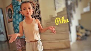 Pihu bhujiya banayi  Pihu cute moments || Pihu and Rasbhari Moments ||