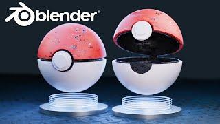 Blender 4.2 | Make a Poke Ball  | Tutorial